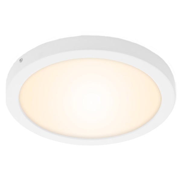 Briloner LED Deckenleuchte Wandlampe Fire Weiß Ø30Cm 21W 2000Lm Warmweiß 3000K-image
