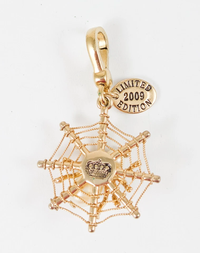 Dije de araña Juicy Couture 2009 edición limitada con perlas de imitación y cristales Foto 3 de 4