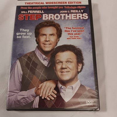 Step Brothers DVD, 2008, Rated R Sealed NEW Theatrical Widescreen