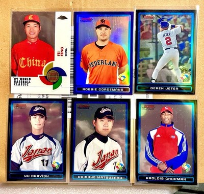 2009 World Baseball Classic 6 Cards. 1 Ref. 1 Topps JETER,DARVISH,CHAPMAN +3 Add