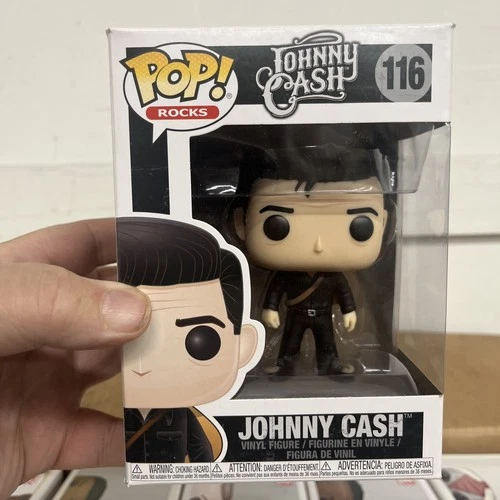 Funko POP! Rocks #116 JOHNNY CASH (Man in Black) Vinyl Figure