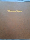 78 Coin Mercury dime set with 1916D, 21 P & D, 42/41 P in Dansco Album