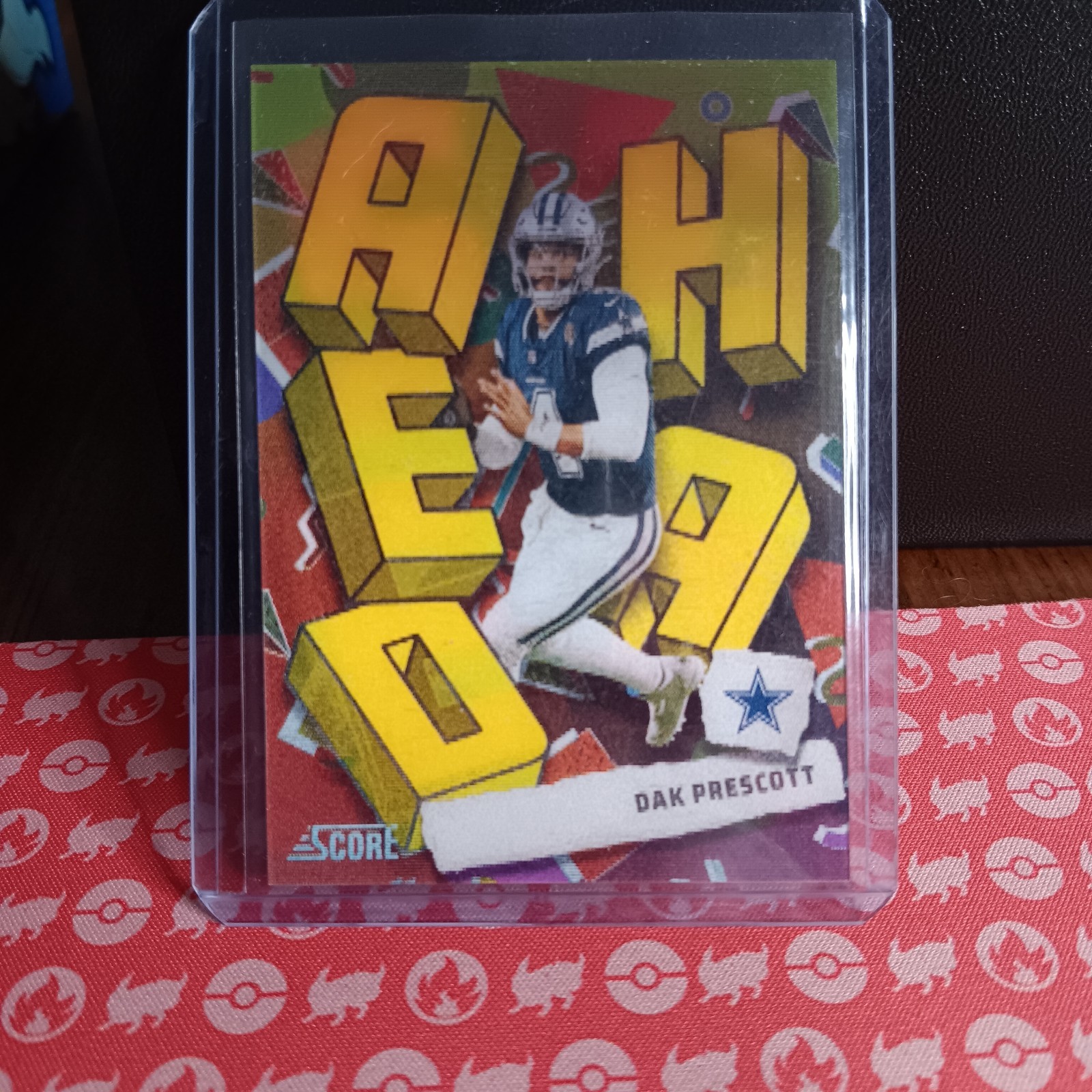 2024 Panini Score: Dak Prescott Step Ahead Case Hit! Dallas Cowboys #SA-DPT