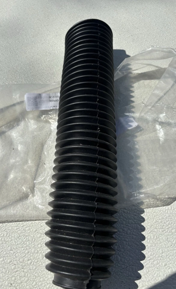 Single Replacement Fork Boot Black Suzuki DR650 SE 1992-2017 DR350 SE 1990-1999 - Image 4 of 4