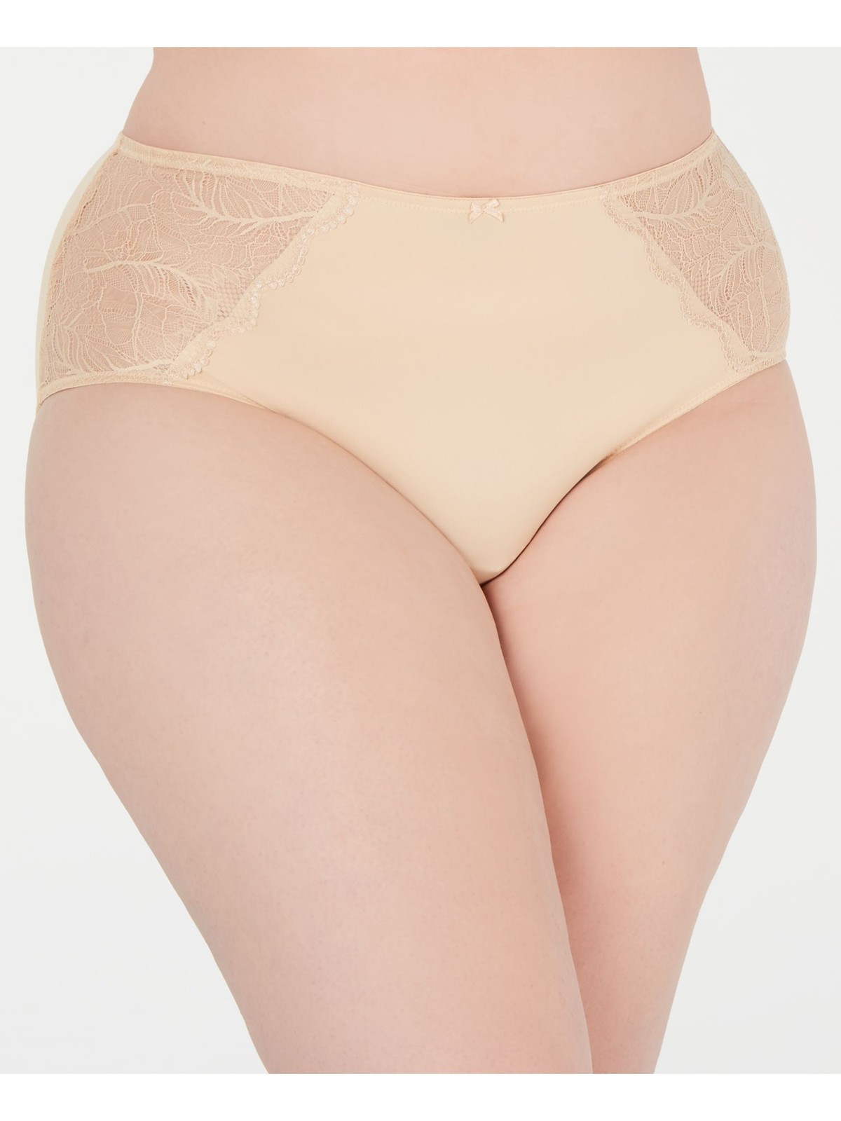 INC Носит бежевое нижнее белье для хипстеров Intimates Plus 2X