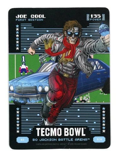 Bo Jackson Battle Arena Tecmo Bowl Joe Cool #62