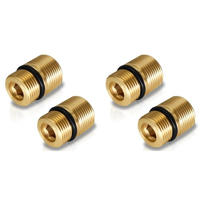 #ad 4pcs 7110264 Water Outlet Fitting Pressure Washer Pump PartsM20 Male to4821 $15.99