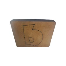 Accucut “Fun House B”  4" Alphabet Die.