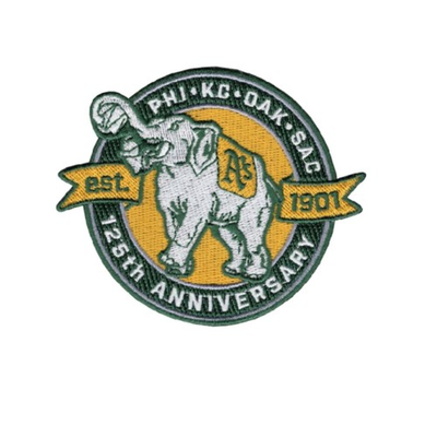 #ad #ad 2026 Oakland A#x27;s Athletics 125th Anniversary Sleeve Patch $8.95