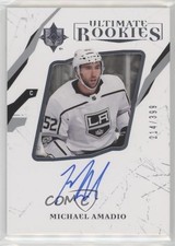 2017-18 Ultimate Collection Rookies 214/399 Michael Amadio #66 Auto h8p