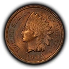 1905 1c Indian Head Small Cent - Tons of Red - UNC - SKU-Y6369