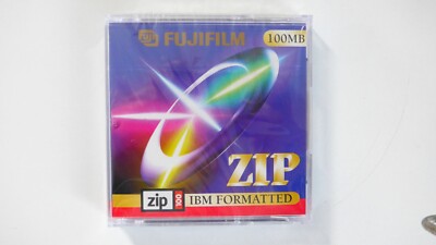 1 Stück  Iomega ZIP 100 Disketten Disc 100MB, Ovp neu, versiegelt