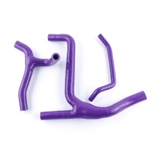 FOR KAWASAKI KX450F KXF450 KX 450F 2009-2015 SILICONE RADIATOR HOSE PURPLE