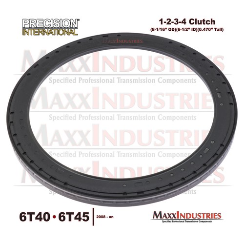 GEN2-3 6T40 6T45 Transmission Piston Kit - Bonded Rubber Clutch Apply - 2012-up - Bild 15 von 16
