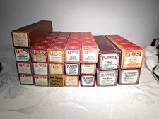 LOT OF 31  VINTAGE / ANTIQUE  PIANO MUSIC ROLLS•  7 ARE CHRISTMAS ROLLS