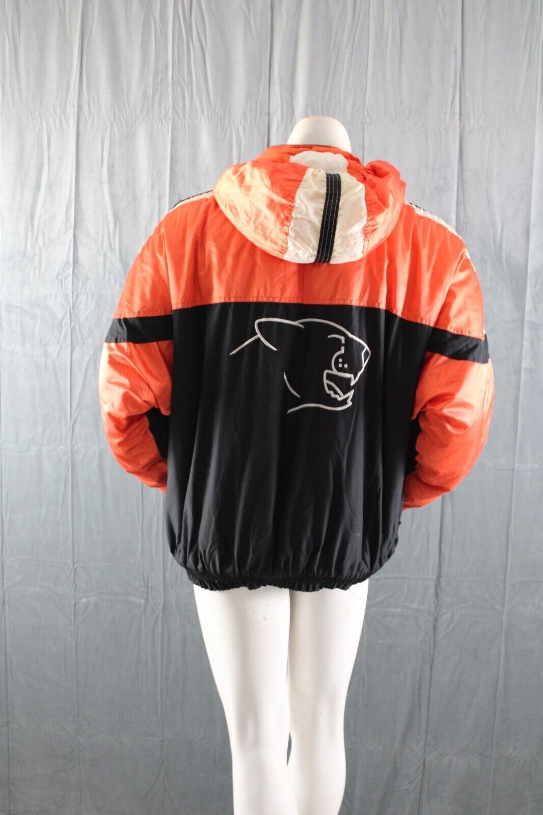 BC Lions Jacket (VTG) - Puffer Zip Up by Starter - Men's