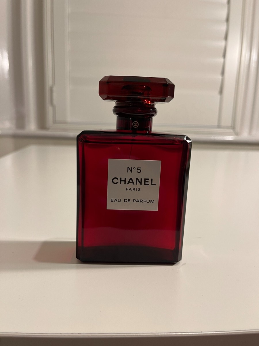 CHANEL No 5 L'EAU 100ml Eau De Parfum LTD EDITION RED BOTTLE