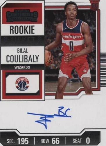 2023-24 Panini Contenders - Bilal Coulibaly #113