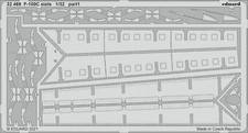 Listones Eduard 1/32 F-100C Super Sabre (Trompetista) 32469