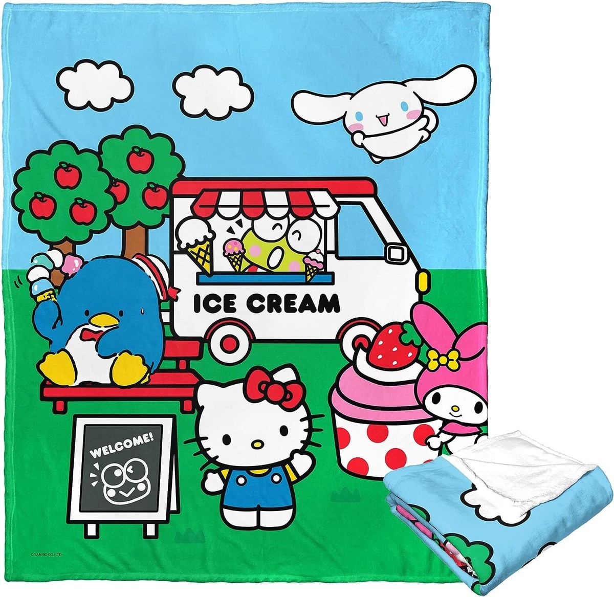 Zumba - Zumba ズンバ X HELLO KITTY FRIENDS BLANKET Zumba X Hello Kitty & Friends Blanket – Latinfit Middle East