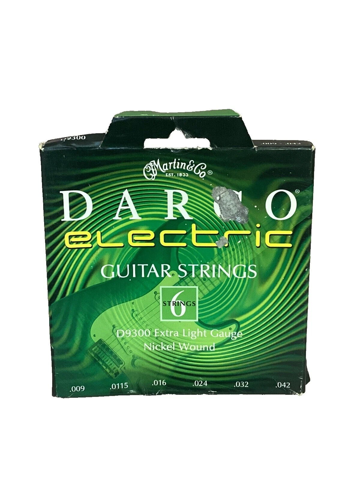 Guitarra eléctrica Martin Cuerdas de Guitarra