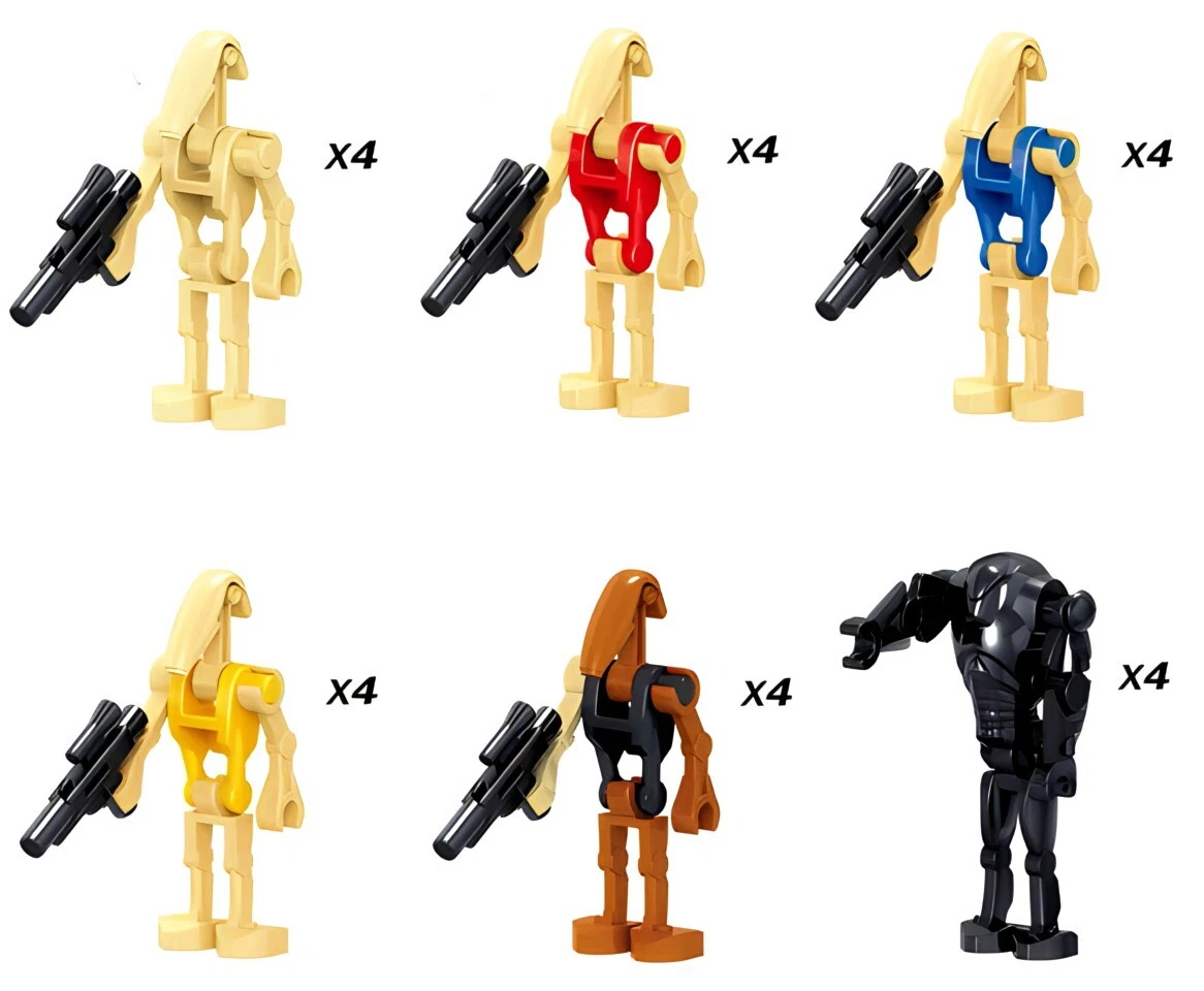 Lego star 2024 wars droid minifigures
