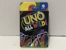 NEW UNO ALL WILD! Card Game Mattel 