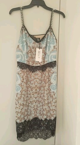 NEW Designer's Holly Fulton FOR RIVER ISLAND SS18 Collection PARTY DRESS SIZE 12 - Picture 2 of 21