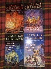 4 x Jack L Chalker📕The Four Lords of the Diamond- Lilith/Cerberus/Medusa/Charon