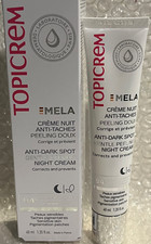 Topicrem MELA Anti-Dark Spot Gentle Peeling Night Cream 40ml/1.35oz Exp 10/2026
