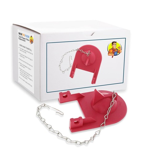 Toilet Stopper Flapper 2" SharkFin Replacement Kit for Toilets