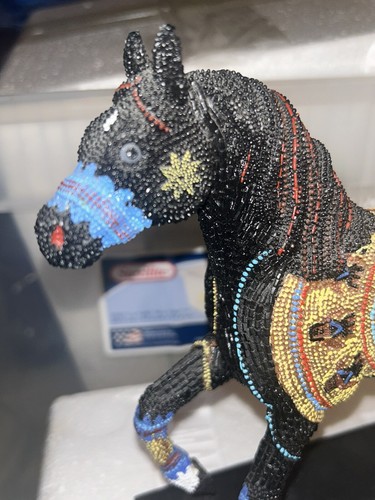 The Trail of the Painted Ponies Horse Navajo Black Beauty #12254 Figurine 2007 - Picture 3 of 6