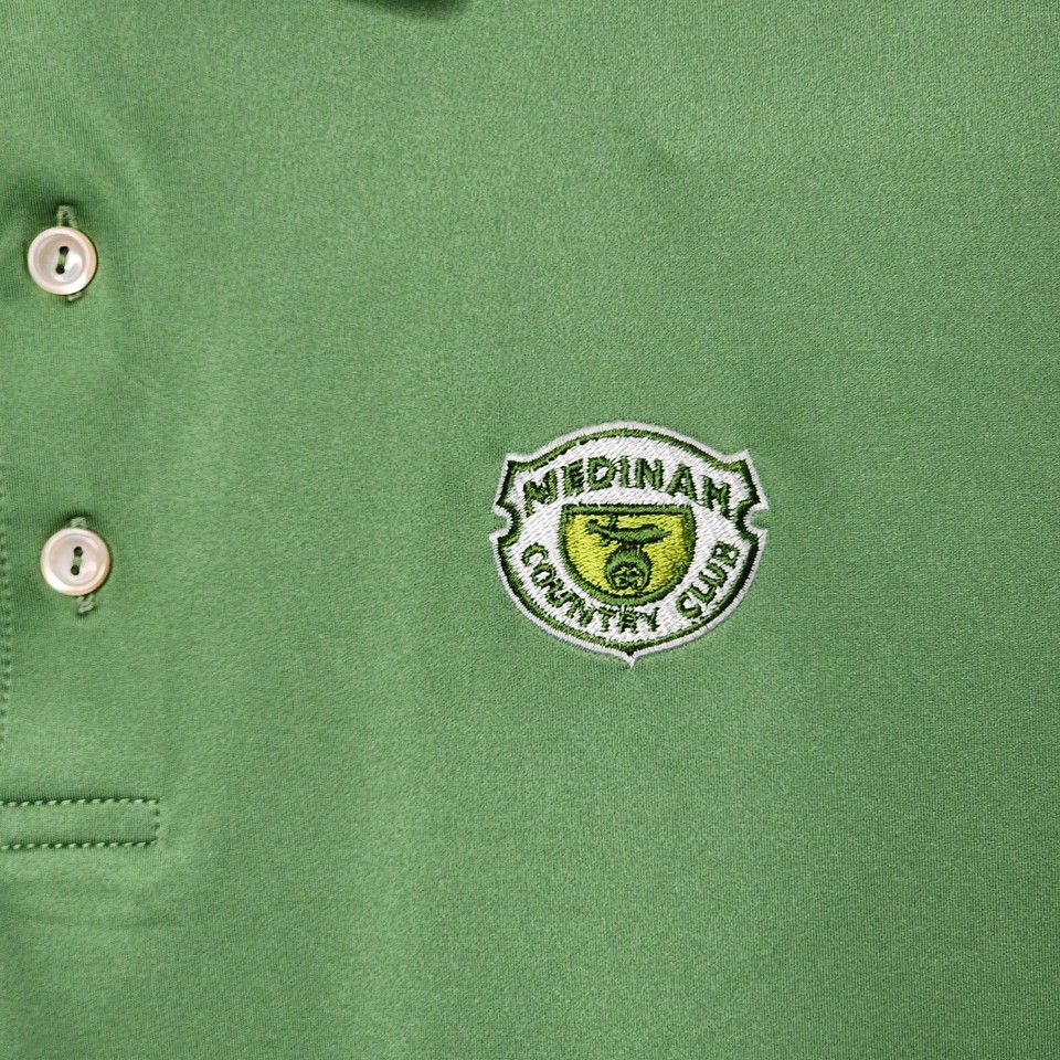 Peter Millar Men’s Polo Shirt Medinah Country Club Performance Green