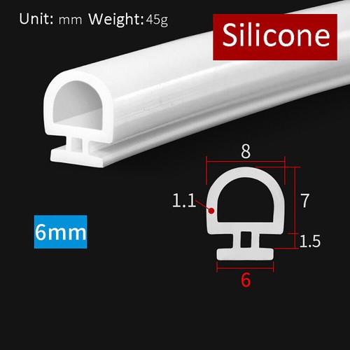 Bubble Gasket Seal For UPVC Doors Windows Rubber Strip Draught Repair 4.2mm-7mm - Picture 16 of 26
