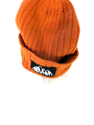 Skull Men's Knit Hat Rust Mountian Motfi - Picture 4 of 8