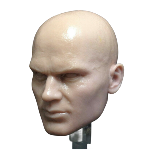 1/6 Scale Unpainted Male Head Carved Killer Agent 47 Model Toys F 12'' figure - 第 1/18 張圖片