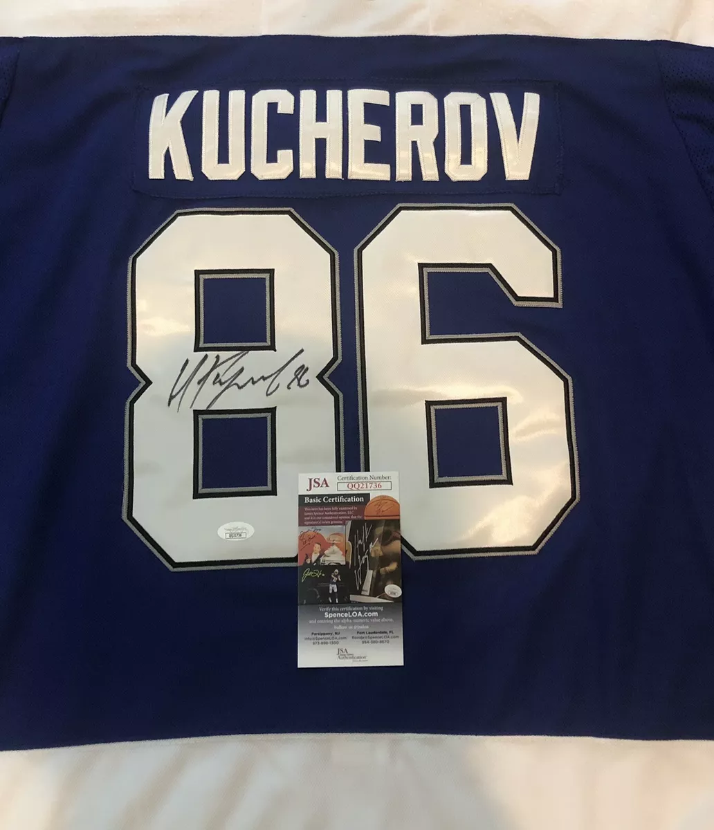 signed kucherov jersey