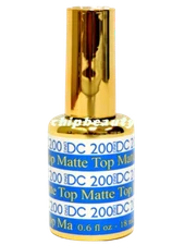 DND Gel Nail Polish Matte Top Coat 0.6fl.oz DC200- Matte Top