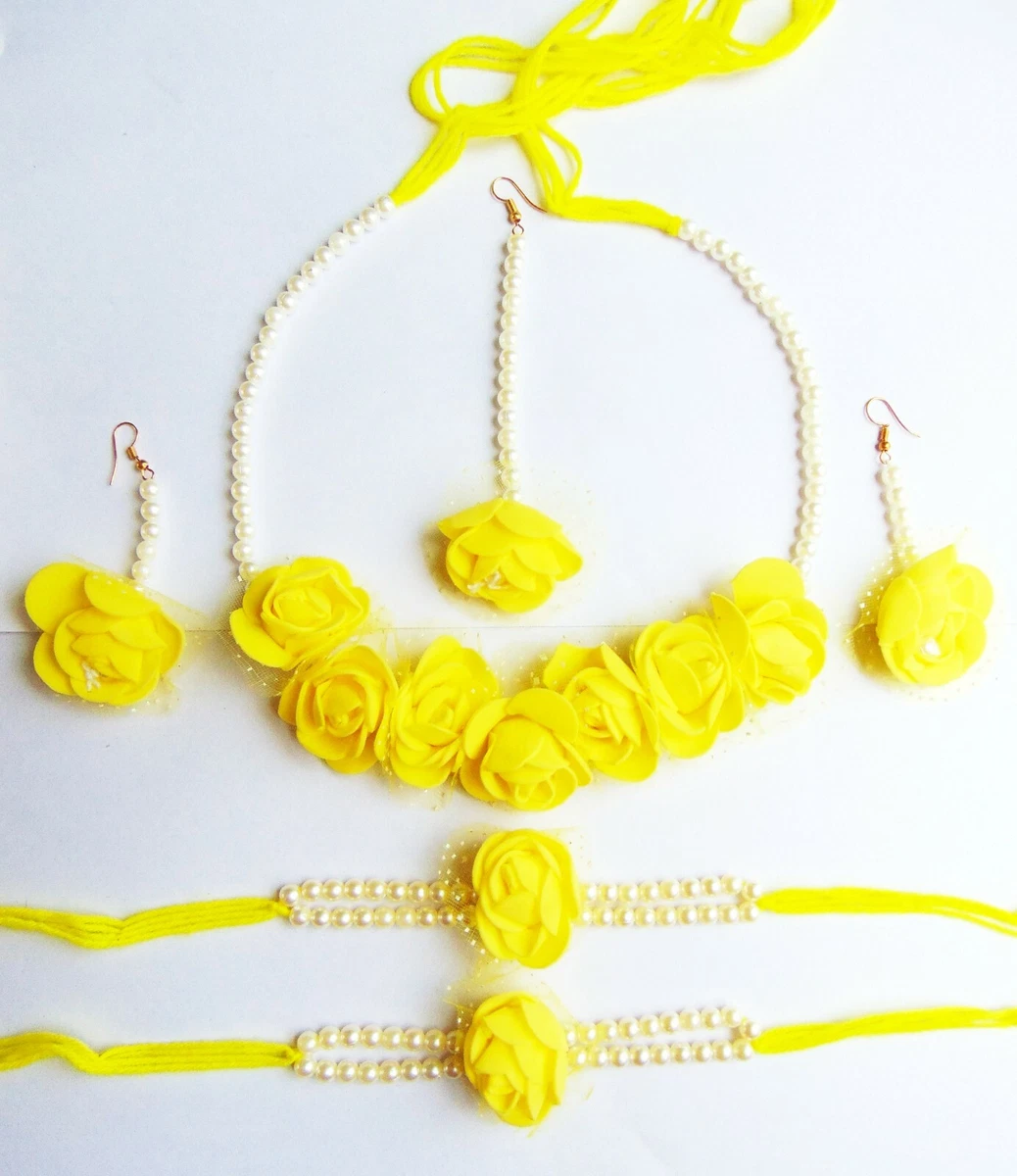 Haldi necklace best sale