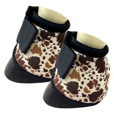 BELL BOOTS Cow Print Elite Equine Protective Hoof Boots Front or Rear