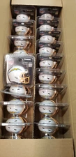 1 LOS ANGELES CHARGER  NEW CLAMSHELL POCKET PRO HELMETS RIDDELL