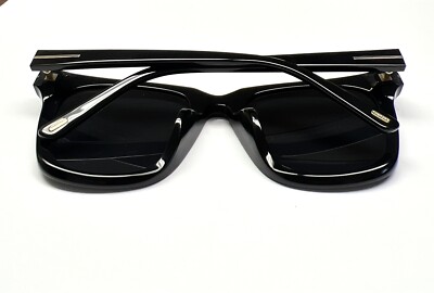 Tom Ford TF969K 01A Sunglasses Polished Black Gray Tinted