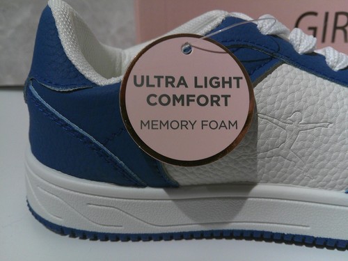 GIrls Blue & White Danskin Tennis Shoes size 13/Plank-G - Picture 3 of 5