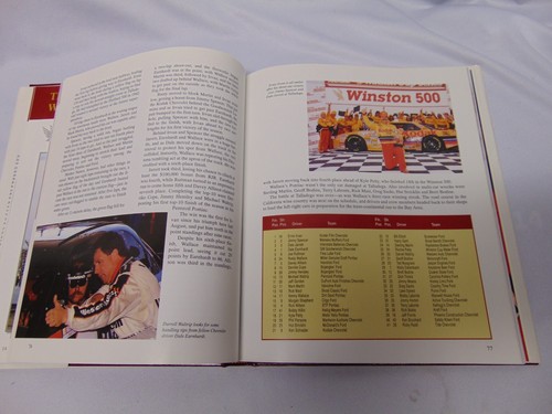 1993 NACAR hard cover book Winston Cup 1993 w/ jacket Alan Kulwicki - Picture 5 of 8