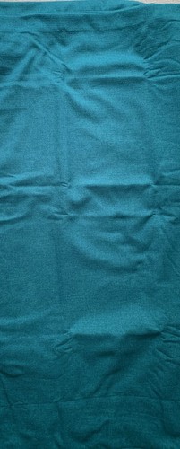 Dunelm Jennings Teal Peacock Pencil Pleat Thermal Eyelet Curtains -46"x90" Pair - Picture 4 of 8