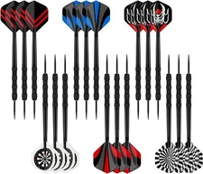 Accmor Steel Tip Darts Professional Metal Darts Darts Metal Tip Set Metal Dar...