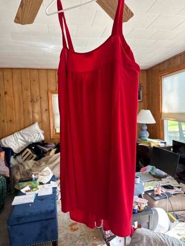 rotes Kleid 18 Stretch Material As You Wish Marke e/c - Bild 4 von 5