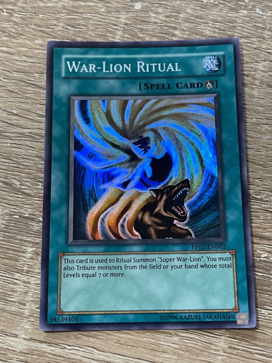Yugioh - War-Lion Ritual - PP02-EN002 - Super Rare Yugioh - War-Lion Ritual - PP02-EN002 - Super Rare