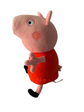 Peppa Pig Disney con peso con 2 1/2 libras, peluche de peluche, autismo lavable