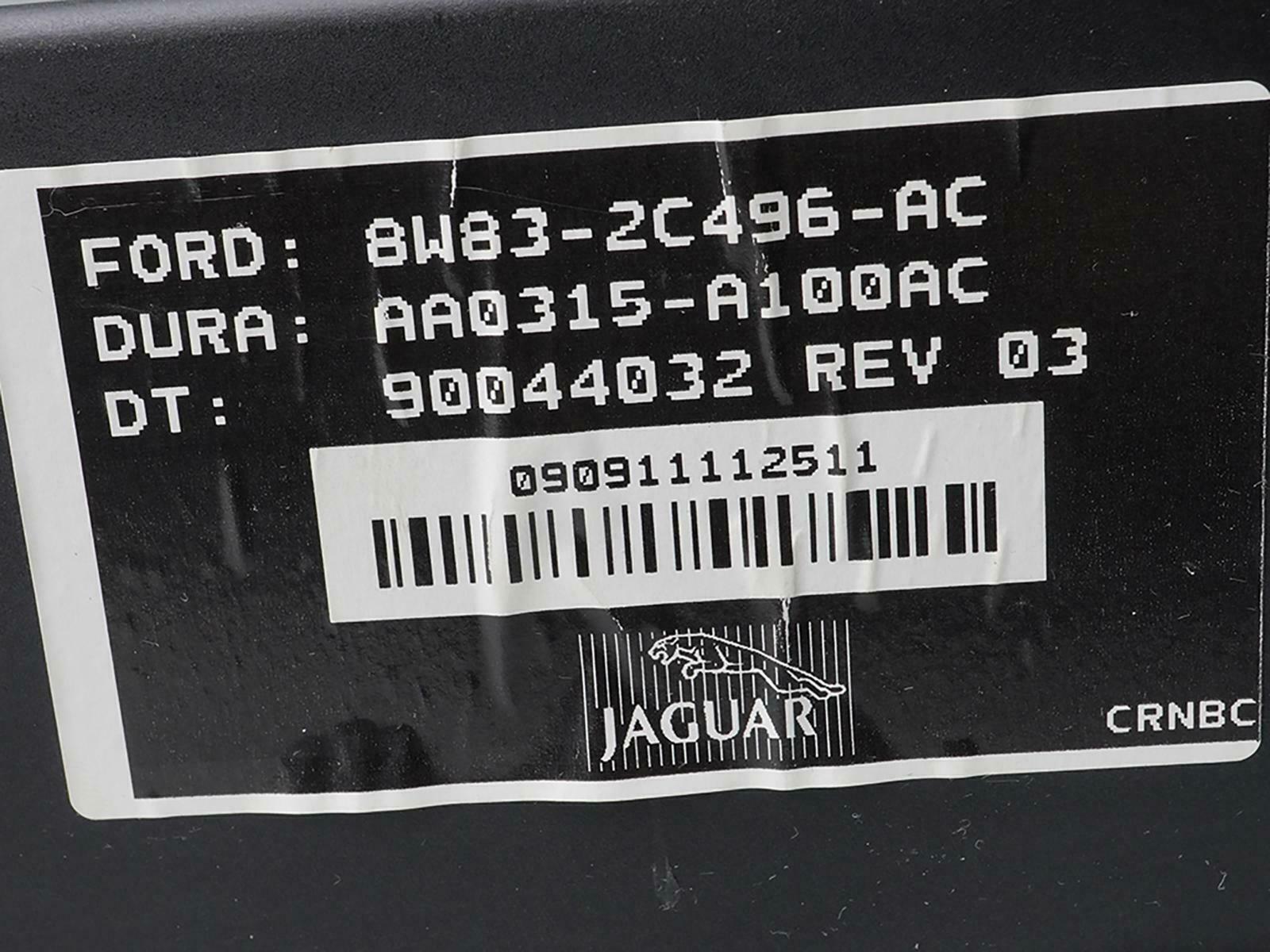 2010 2015 Jaguar Xf Parking Brake Computer Control Module 8W832c496ac